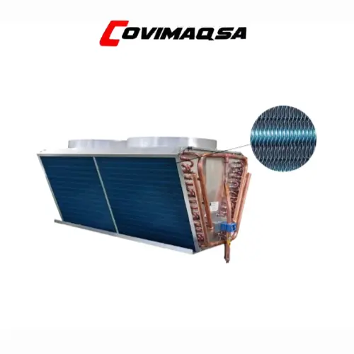 Chiller condensador tipo aletas.webp